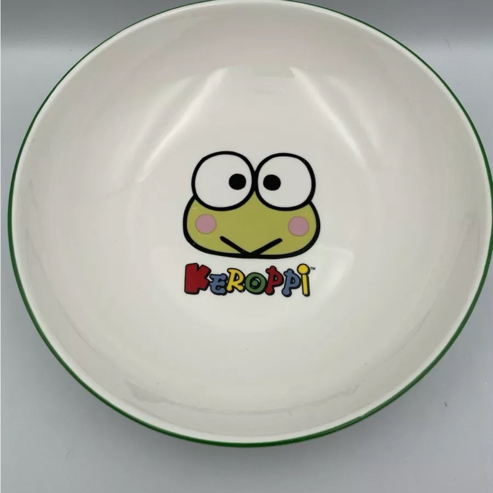 Sanrio Keroppi Pasta Bowl NEW Set Of 2.